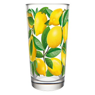 Набор стаканов 230 мл 6 штук (Лимоны) 146-Д