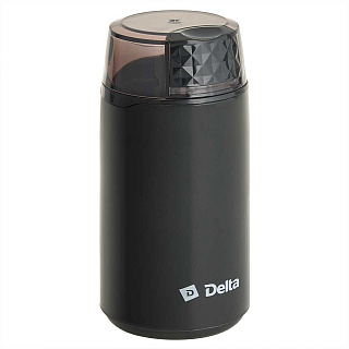 Кофемолка электрическая 250 Вт, 60 г DELTA DL-5600 черная