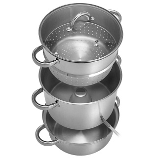 Соковарка 6 л из нержавеющей стали, индукционное дно WEBBER BE-09/2