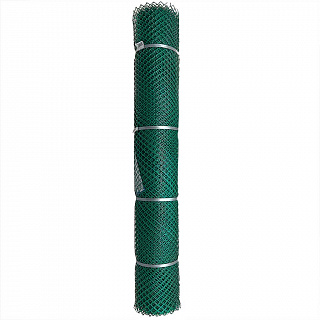 Сетка садовая пластиковая ромбическая 15×15 мм, 1,5×20 м ПРОФИ