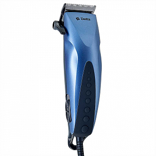 Машинка для стрижки волос 10 Вт DELTA DL-4013 голубая