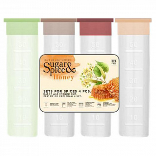 Набор для специй Sugar&Spice Honey 4 штуки SE112312998 микс