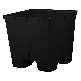 Горшок для цветов InGreen London CUBE 250х250 мм, 11,6 л, c дренажной вставкой IG780110105 французский платан