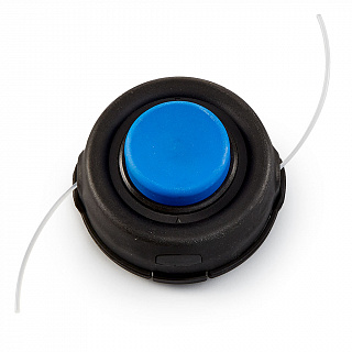 Катушка триммерная (полуавтомат) ЛТР-111К черная с синим