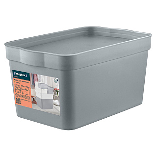 Ящик для хранения Keeplex Trendy 2,3 л 21,1х14,1х11 см KL350111025 серый топаз