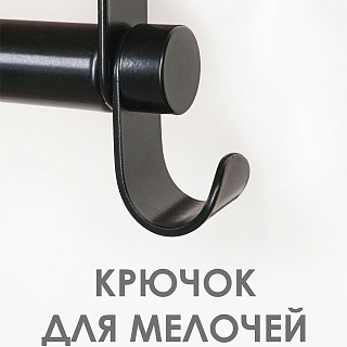 Прихожая 34 "НеШкаф" (системы открытого хранения) ПРНШ34 Ч черный