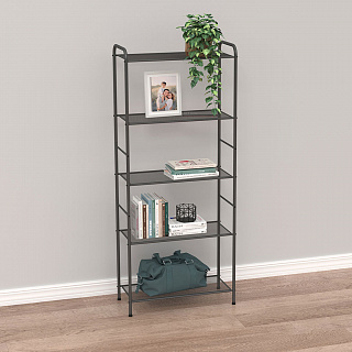 Стеллаж "Валенсия 25" (VALENCIA 25 Shelf rack) СТВ25 ГР (Графит)