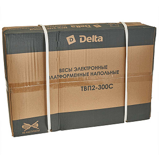 Весы электронные беспроводные платформенные напольные Delta до 300 кг, 40х50 см ТВП2-300С