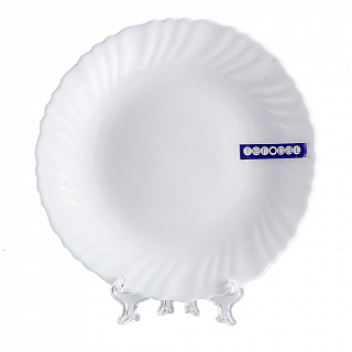 Тарелка десертная круглая 19 см 0001T3/50-SK "Белье"