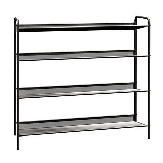 Подставка для обуви "Женева 34" (GENEVA shoes rack 34) (Графит) ПДОЖ34  ГР