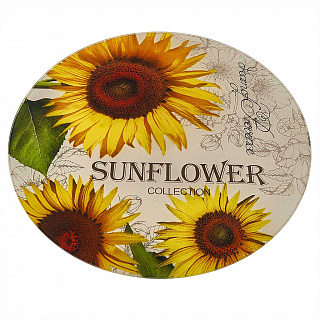 Блюдо 32 см вращающееся для сервировки ДВ5-012 "Sunflower"