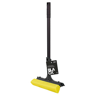 Щетка для мытья окон Spin&Clean Black, ручка 44 см SC260510621