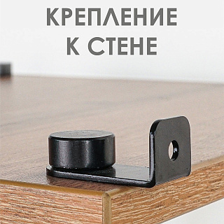 Система стеллажей 49 "НеШкаф" (системы открытого хранения) ССТНШ49  Ч черный