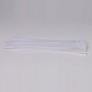 Стяжки нейлоновые DR. BARRETT 2,5х100 мм S-01 белые