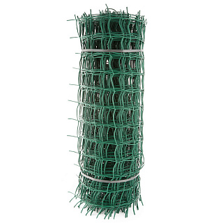 Сетка садовая пластиковая квадратная ПРОФИ 83×83 мм, 1×20 м, зеленая