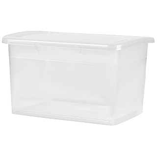 Ящик для хранения Keeplex Laconic 14 л, 37х27,4х22,2 см KL250511999 прозрачный кристалл