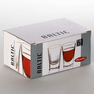Набор стаканов BALTIC 6 штук 60 мл (водка) 41270В