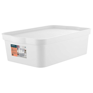 Ящик для хранения Keeplex Trendy 14 л 45,2х29,8х14 см KL350411006 белый