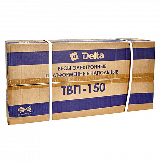Весы электронные торговые платформенные напольные Delta до 150 кг ТВП-150