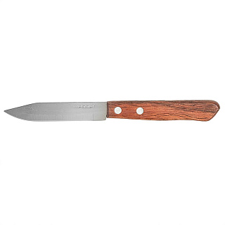 Нож 3,5" (8,8 см) для чистки овощей из нержавеющей стали "WOOD" BE-2312/E дерево