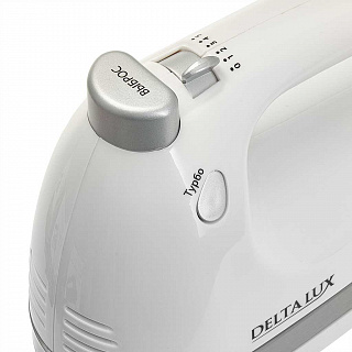 Миксер электрический 700 Вт DELTA LUX DE-7705 белый