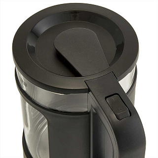 Чайник электрический 1500 Вт, 1,5 л DELTA DL-1112 черный