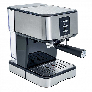 Кофеварка 850 Вт, 1,5 л, 15 бар DELTA LUX DE-2001 черная