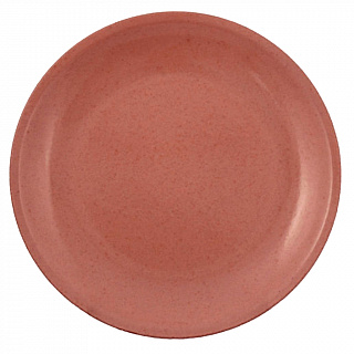 Тарелка плоская 21 см, 2,6 см (розовый) 2ТР-21