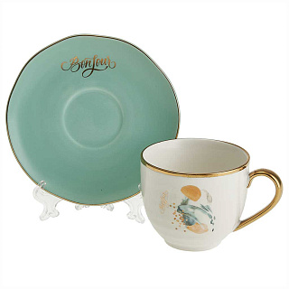 Чайный набор 8 предметов МБ003P/4 "Bonjour Tiffany" в подарочной коробке