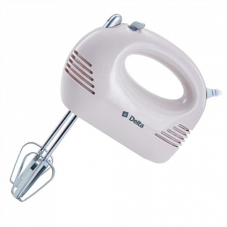 Миксер электрический 300 Вт DELTA DL-5065 розовый