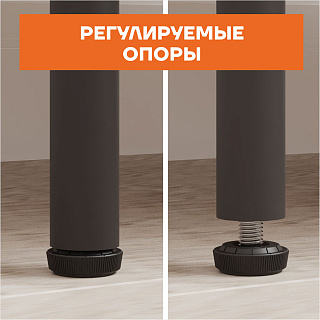 Этажерка 64 "НеШкаф" (системы открытого хранения) ЭТНШ64 Ч черный