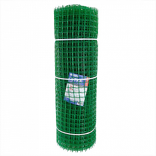 Сетка садовая пластиковая квадратная 33х33мм, 1x20м Гидроагрегат Премиум