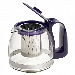 Заварочный чайник 700 мл с фильтром из нержавеющей стали BE-5513 фиолетовый