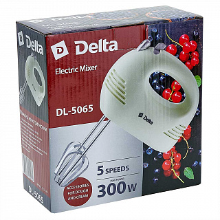 Миксер электрический 300 Вт DELTA DL-5065 зеленый