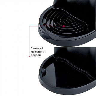 Кофеварка 800 Вт, 240 мл DELTA LUX DL-8150К рожковая черная