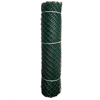 Сетка садовая пластиковая ромбическая 40×40 мм, 1×20 м ПРОФИ