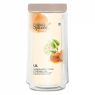 Банка для сыпучих продуктов Sugar&Spice Honey 1,1 л SE224910005 латте