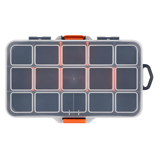Органайзер для мелочей Blocker Expert 8" двухсторонний BR383210026 серо-свинцовый/оранжевый