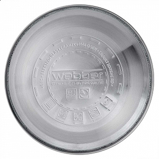 Чайник со свистком 2 л из нержавеющей стали, индукционное дно WEBBER BE-0560