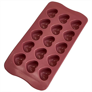 Форма для шоколада, конфет, мармелада 20×10,5×2 см AK-6082S цвет коричневый