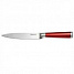 Нож 5" (12,7 см) универсальный из нержавеющей стали AK-2080/D "Burgundy" с красной ручкой