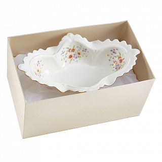 Конфетница 25,5x15,5x13,5см МН014N "Флориана" в подарочной коробке