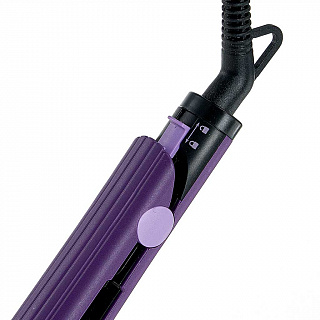 Щипцы для выпрямления волос 35 Вт DELTA DL-0537 фиолетовые