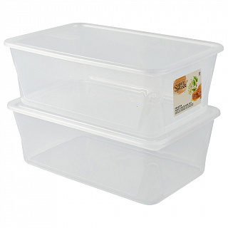 Набор контейнеров для заморозки Sugar&Spice Honey (2×1,6 л) SE111212998 прозрачный
