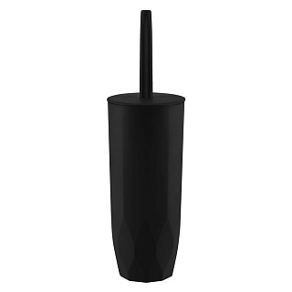 Комплект WC (ершик + подставка) Keeplex Light KL500210028 черный лотос
