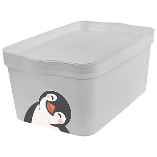 Детский ящик Lalababy Cute Penguin 7,5 л LA512511024
