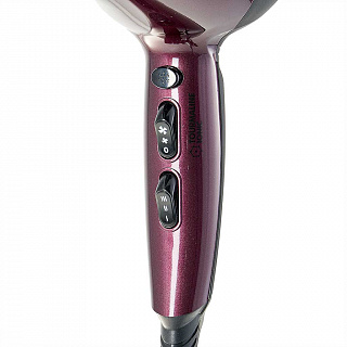 Фен 2200 Вт DELTA DL-0937 черный с бордовым
