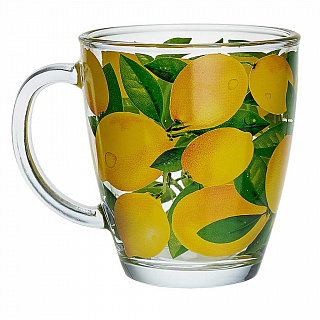 Кружка для чая 350 мл (Лимоны) 2025-Д