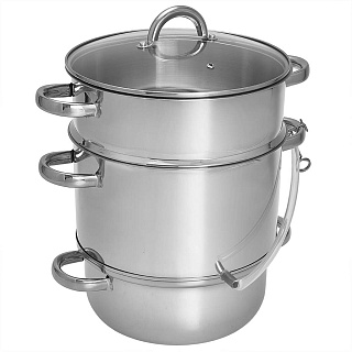 Соковарка 8 л из нержавеющей стали, индукционное дно WEBBER BE-10/2